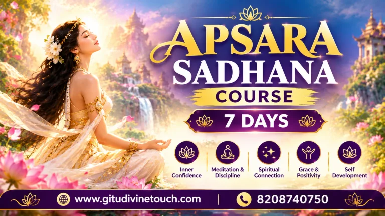 Apsara Sadhana Course: A Guided Path to Traditional Spiritual Practice