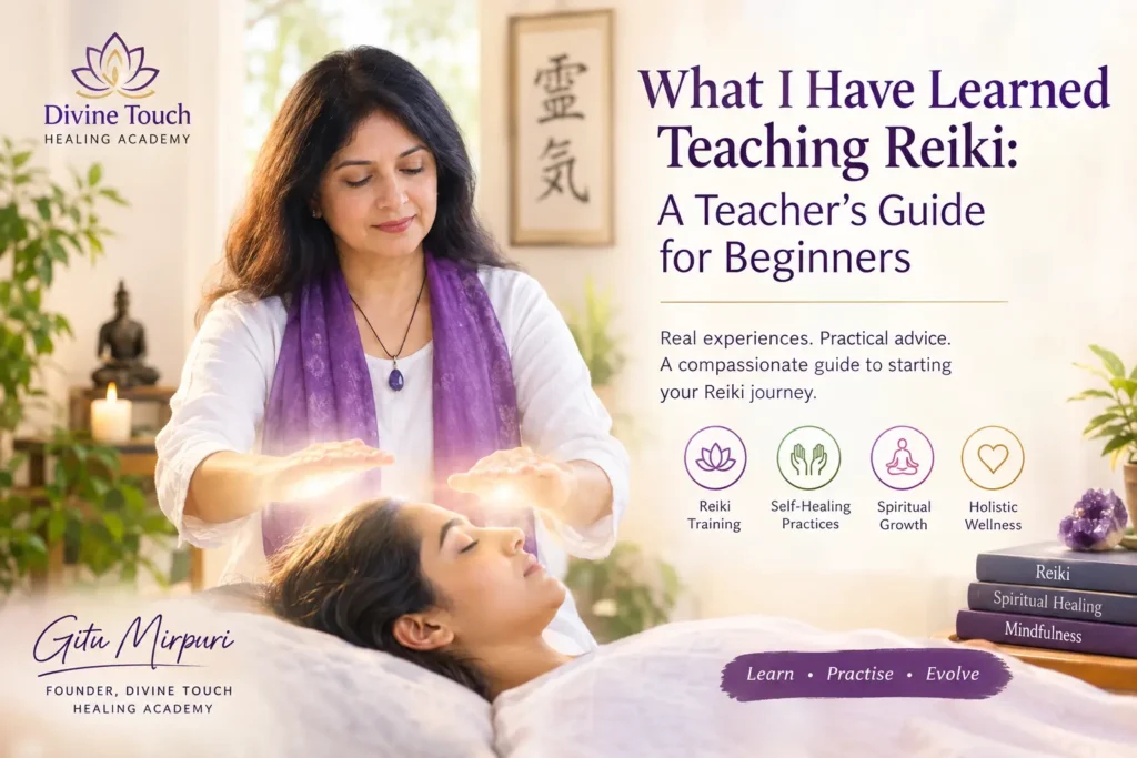 Learn Reiki: A Beginner’s Guide by Gitu Mirpuri book cover