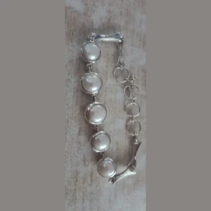 Pearl Bracelet in Silver