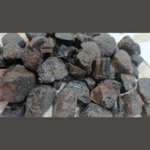 raw black tourmaline