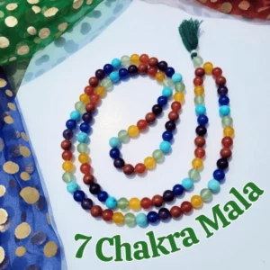 seven chakra mala rosary