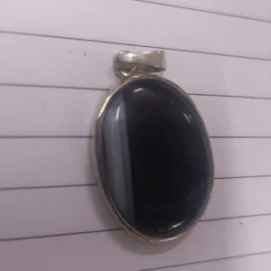 sulemani hakik silver pendant