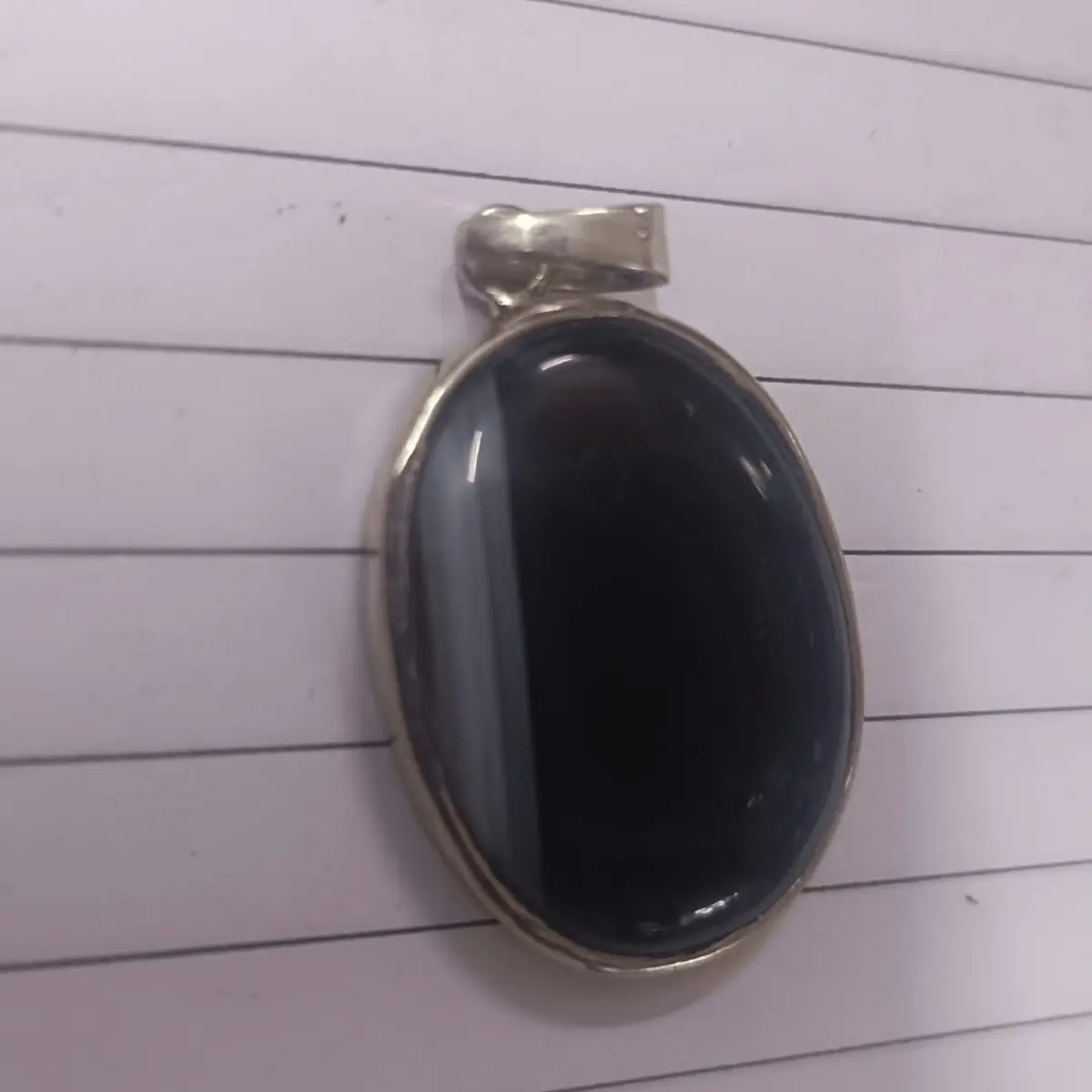 sulemani hakik silver pendant