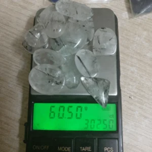 tourmalinated quartz crystal