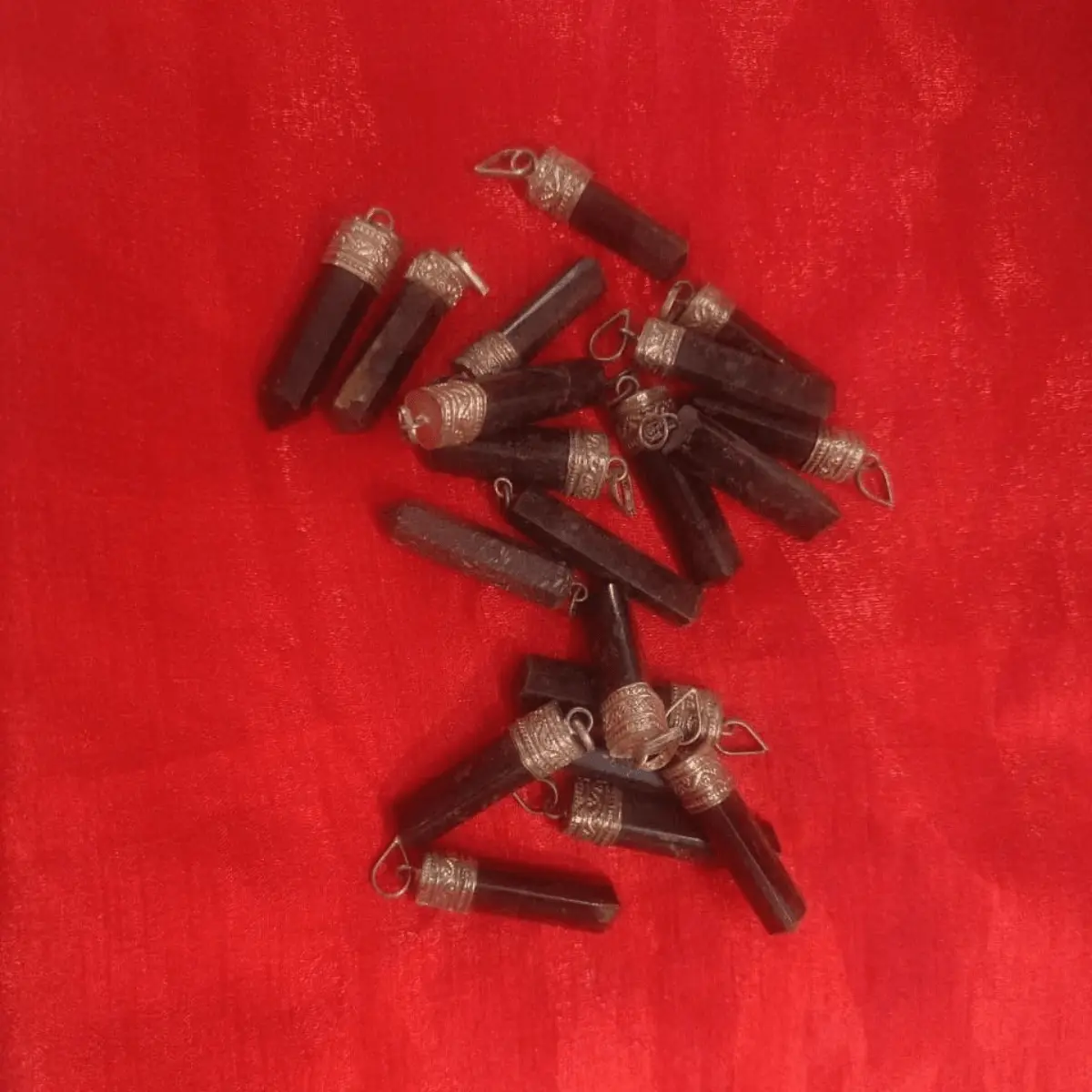 black tourmaline pendants