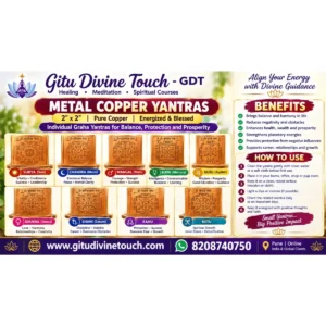 metal copper yantras